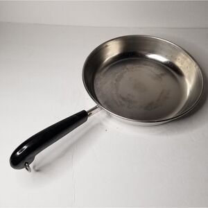 Revere Ware 9 in frying pan USA made stainless steel